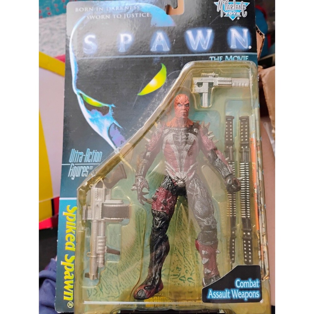 1997 McFarlane Toys Spiked Spawn Ultra Action Figure Movie Sealed MOC New